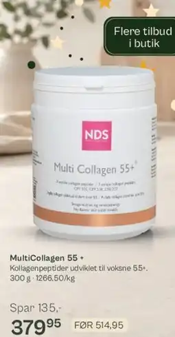 Helsam MultiCollagen 55+ tilbud