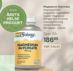 Helsam Magnesium Glycinate tilbud