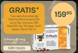 Helsam D-Pearls 80 µg tilbud