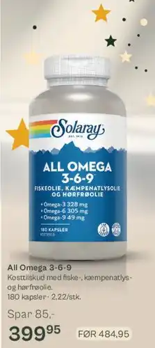 Helsam All Omega 3-6-9 tilbud