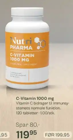 Helsam C-vitamin 1000 mg tilbud
