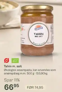 Helsam Tahin m. salt tilbud