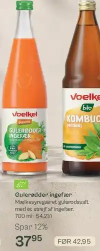 Helsam Gulerod Ingefær tilbud