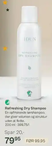 Helsam Refreshing Dry Shampoo tilbud