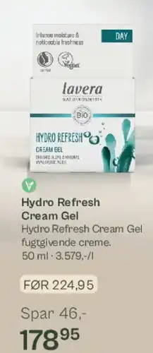 Helsam Hydro Refresh Cream Gel tilbud