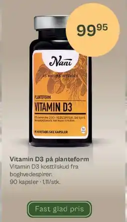 Helsam Vitamin D3 på planteform tilbud