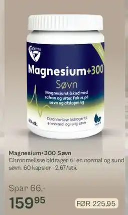 Helsam Magnesium+300 Søvn tilbud