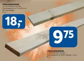 Terrassebrædder