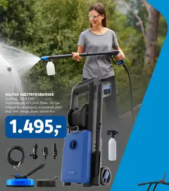 Nilfisk højtryksrenser classic 150-8 pad