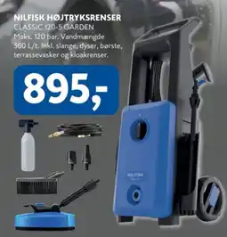 Davidsen Nilfisk højtryksrenser classic 120-5 garden tilbud