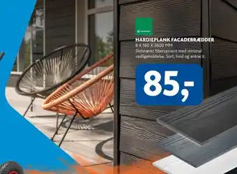 Hardieplank facadebrædder