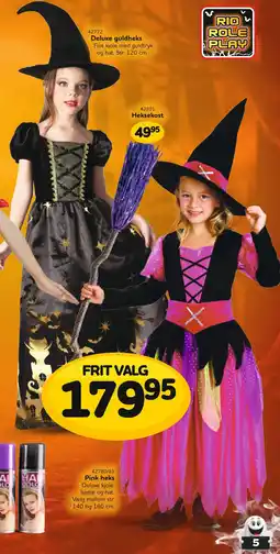Buddy Leg Rio Role Play Deluxe guldheks tilbud