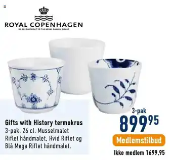 Royal Copenhagen Gifts with History termokrus