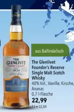 Citti The Glenlivet Founder's Reserve Single Malt Scotch Whisky tilbud