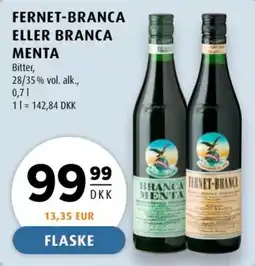 Scandinavian Park Fernet-branca eller branca menta tilbud