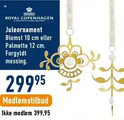 Imerco Royal Copenhagen Juleornament tilbud