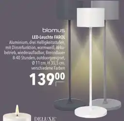 Citti blomus led-leuchte farol tilbud