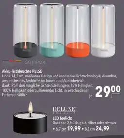 Citti Sompex Akku-Tischleuchte PULSE tilbud