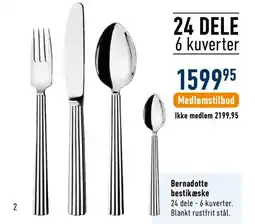 Imerco Bernadotte bestikæske tilbud