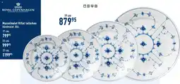 Imerco Royal Copenhagen Musselmalet Riflet tallerken tilbud