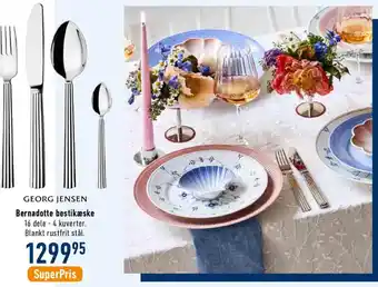Georg Jensen Bernadotte bestikæske