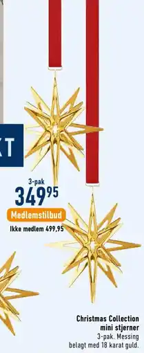 Imerco Christmas Collection mini stjerner tilbud