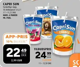 Scandinavian Park Capri Sun tilbud