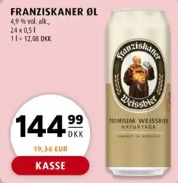Scandinavian Park Franziskaner øl tilbud
