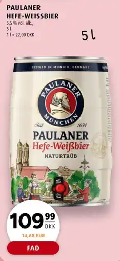 Scandinavian Park Paulaner Hefe-Weißbier tilbud