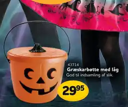 Buddy Leg Græskarbøtte med låg tilbud