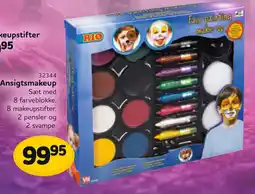 Buddy Leg Rio face painting make-up tilbud