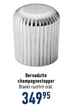 Imerco Bernadotte champagnestopper tilbud