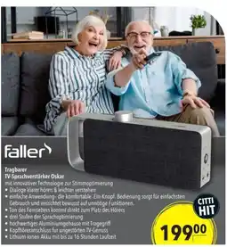 Citti Faller TV-Sprachverstärker Oskar tilbud