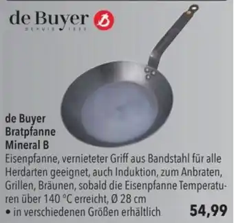 De Buyer Bratpfanne Mineral B