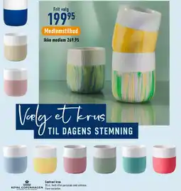Imerco Royal Copenhagen Contrast krus tilbud