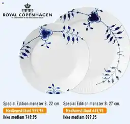 Imerco Royal Copenhagen Special Edition mønster 8 tilbud