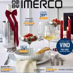 Imerco Imenco Bernadotte glas tilbud
