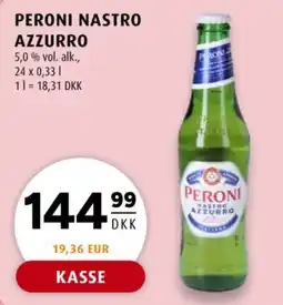 Scandinavian Park Peroni Nastro Azzurro tilbud