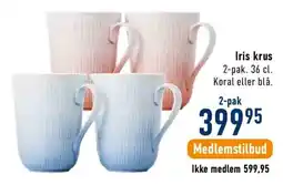 Imerco Iris krus tilbud