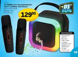 Buddy Leg DJ BAND mini karaokehøjtaler tilbud
