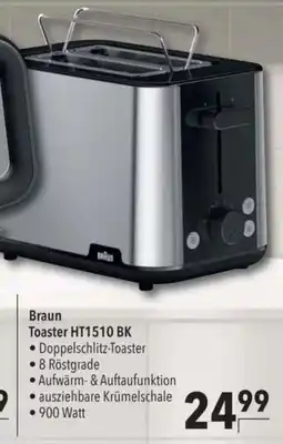 Citti Braun Toaster HT1510 BK tilbud