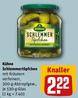 REWE DE Kühne Schlemmertöpfchen tilbud