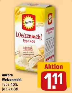 REWE DE Aurora Weizenmehl tilbud