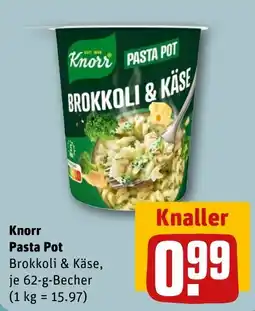 REWE DE Knorr Pasta Pot Brokkoli & Käse tilbud