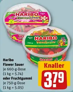 REWE DE Haribo Flower Sauer tilbud