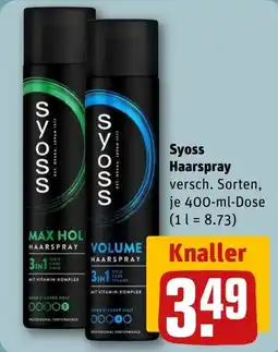 REWE DE Syoss Haarspray tilbud