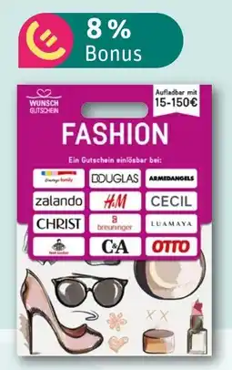 REWE DE Wunsch Gutschein Fashion tilbud