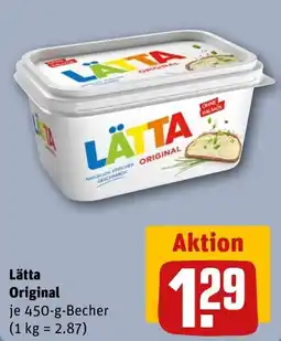 REWE DE Lätta Original tilbud