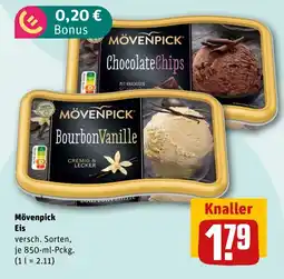 REWE DE Mövenpick Eis tilbud