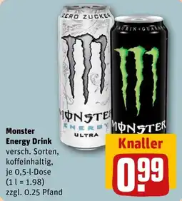 REWE DE Monster Energy Drink tilbud